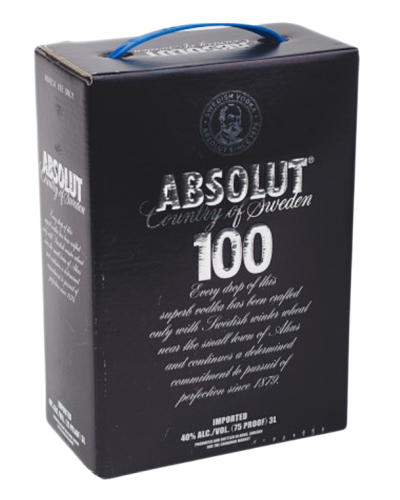 Абсолют 100 (Absolut 100) 3 л