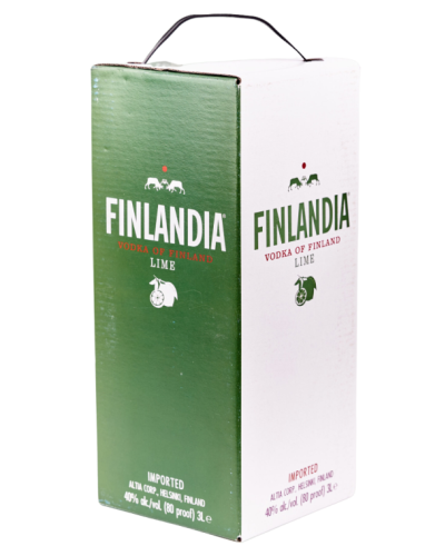 ВОДКА ФИНЛЯНДИЯ ЛАЙМ (FINLАNDІА LІMЕ) 3 ЛИТРА. 