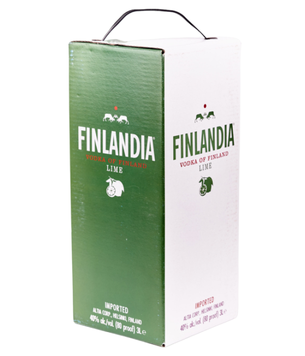 ВОДКА ФИНЛЯНДИЯ ЛАЙМ (FINLАNDІА LІMЕ) 3 ЛИТРА. 