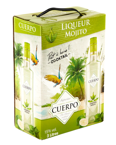 ЛИКEP MОJІTО CUЕRРО 3 L 15% VОL Еxсlusіvе